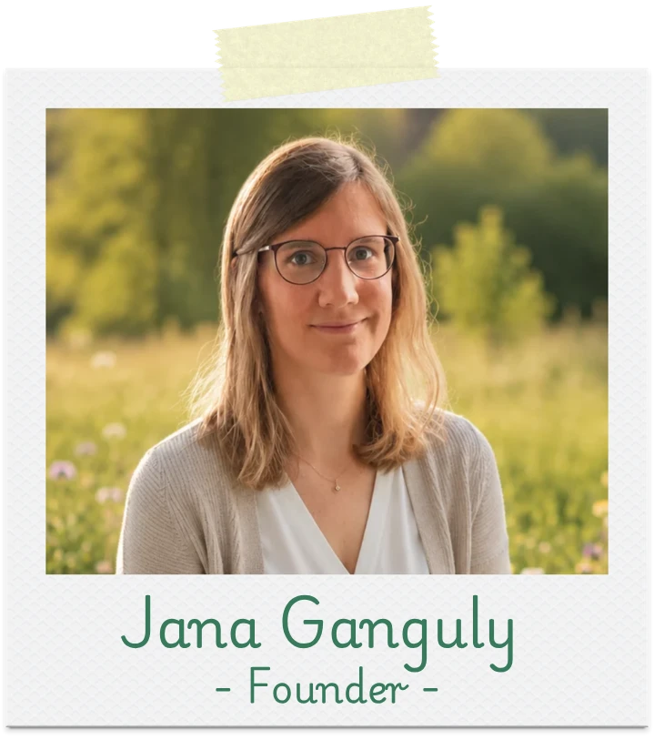 Portrait of Jana Ganguly, founder of Elephant Lines